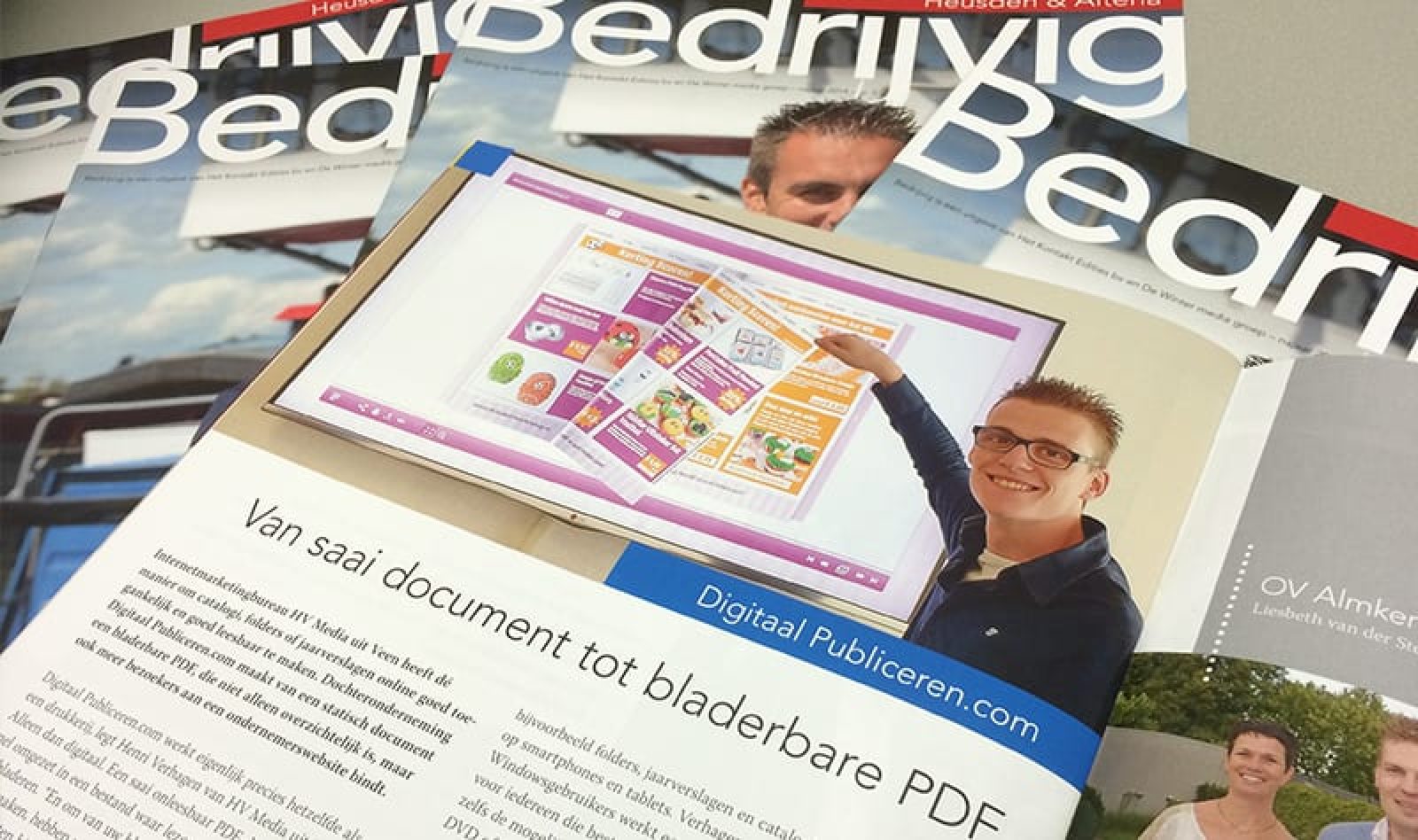 Bladerbare PDF in Bedrijvig 1