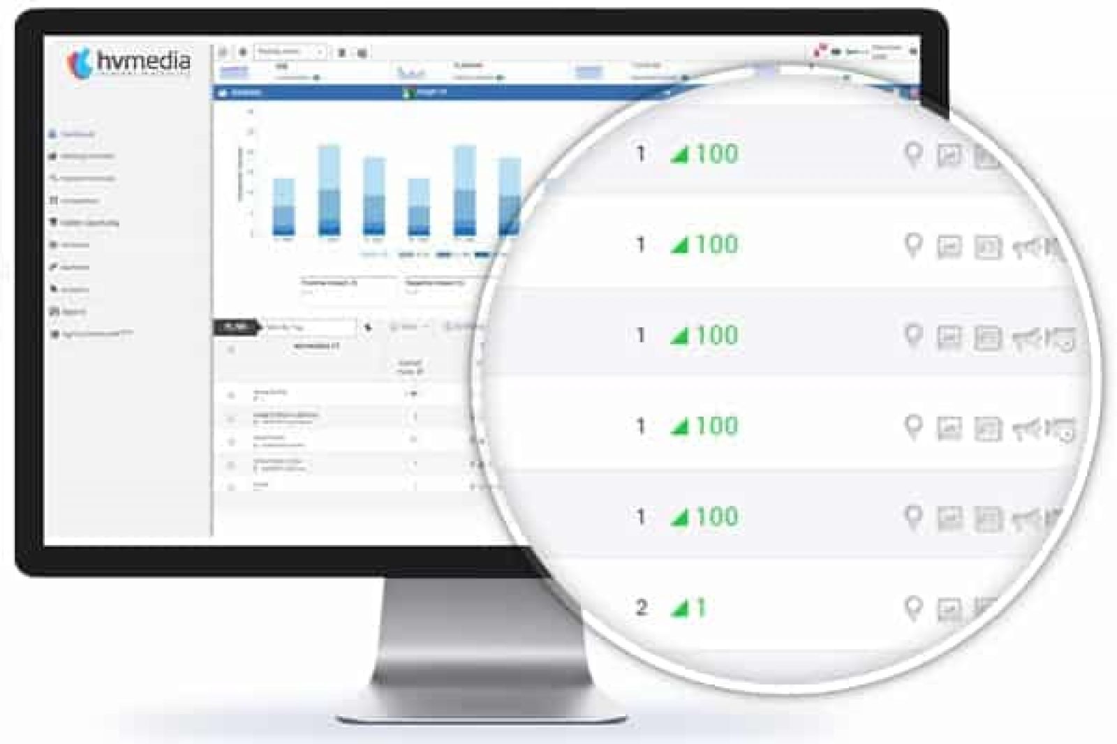 HV Media Marketing Dashboard 1