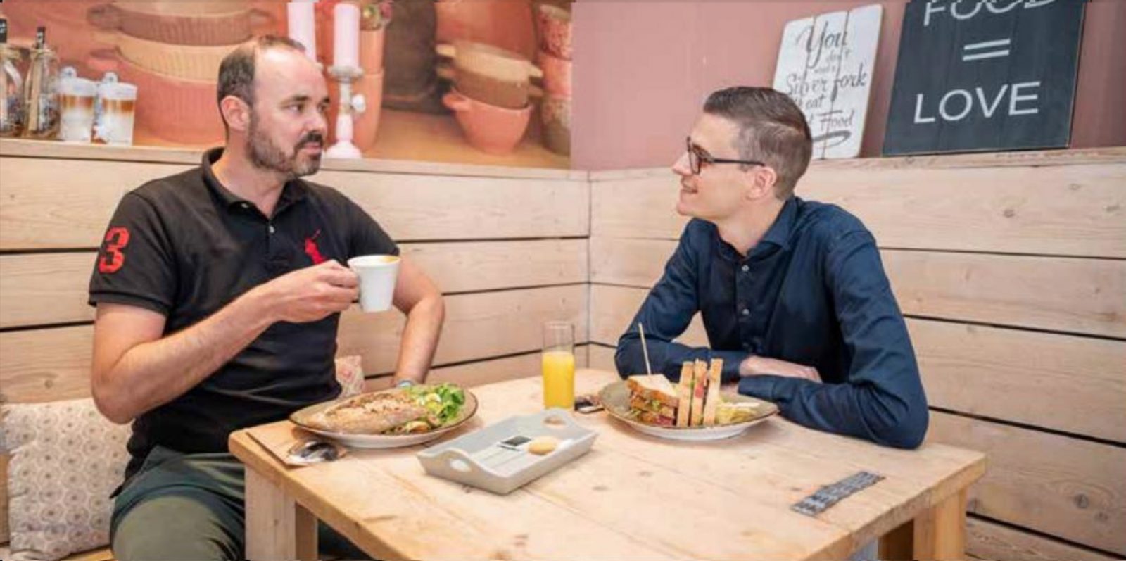 Henri Verhagen in gesprek met Peter Vos